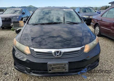 2012 Honda Civic Ex из США, поврежденный, VIN 19XFB2F89CE391190